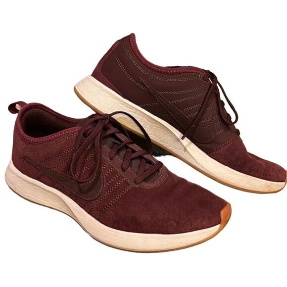 Nike Athletic Suede Shoes Size 7.5 - Picture 5 of 9